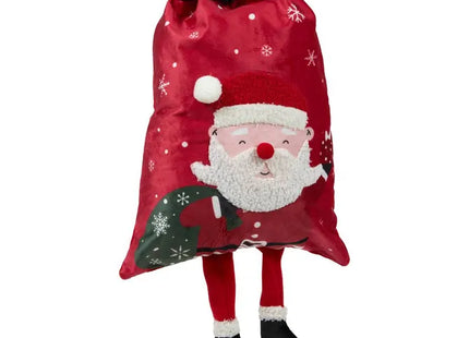 Bolsa navideña de Papá Noel "Noelino", 30 x 40 cm - 217439