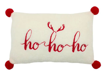 Almohada navideña sherpa ho ho ho - 217582
