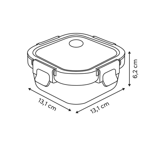 Pote de vidrio "Clipeatplus" de 0,32 L - 217600