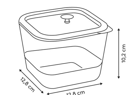 Pote hermético SILIGLAS 800ml - 217605