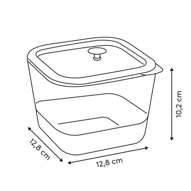 Pote hermético SILIGLAS 800ml - 217605