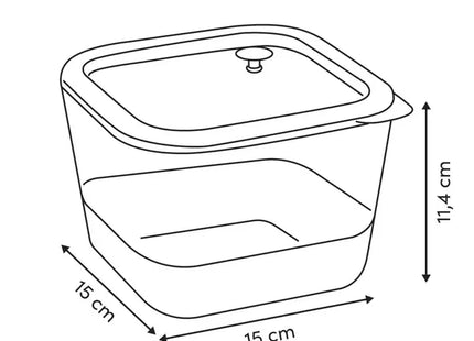 Pote hermético SILIGLAS 1.35 L - 217606