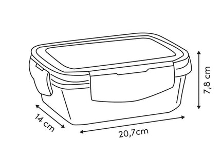Pote "Clipeat"  de 1,3 L - 217625