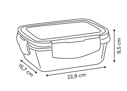 Pote "Clipeat"  de 2,2 L - 217627