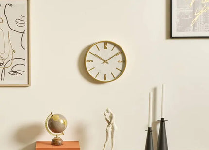 Reloj "Nathalie" 29 cm de diámetro, dorado - 2218509