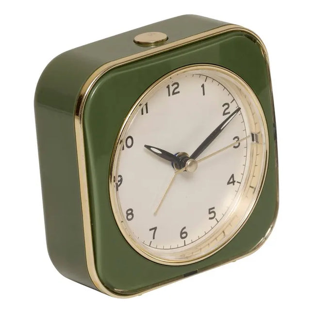 Reloj despertador "Tudy" 10x10cm 3 modelos - 218513
