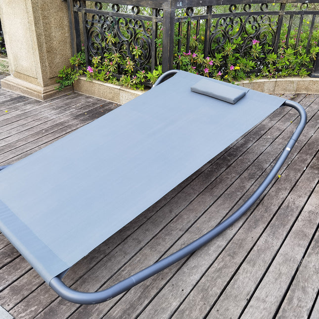 Tumbona mecedora SOLO VARANGUE gris grafito - 222012