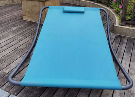 Tumbona mecedora SOLO TEXALINE azul pavo - 222013