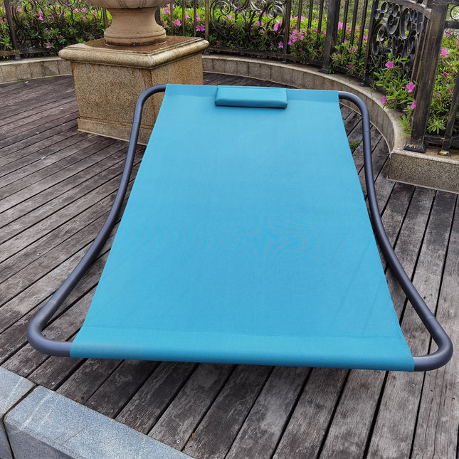 Tumbona mecedora SOLO TEXALINE azul pavo - 222013