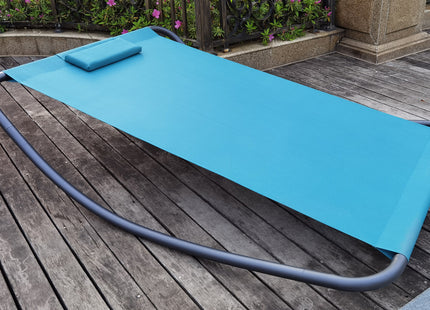 Tumbona mecedora SOLO TEXALINE azul pavo - 222013