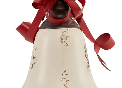 Adorno navideño de metal multicolor con forma de campana, 28 cm de alto - 3 modelos - 222529