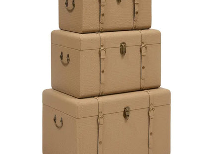 Baúl rectangular "Bonie" G - 3 tamaños - 222968A
