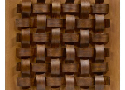 Decoración de pared "Marc" 76x76cm, marrón - 223847