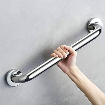 BARRA DE APOYO DE ACERO INOXIDABLE 30 CM CROMO - 2300102