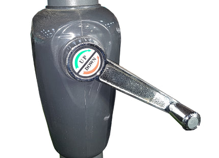 Sombrilla rectangular inclinable 2x3m taupé - 231006