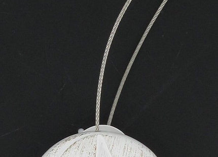 Abrazadera TULIP magnético de resina blanco/dorado - 2894101