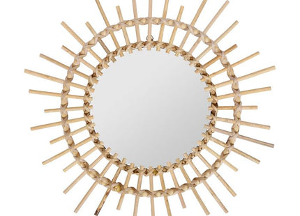 Espejo "Sol" de ratán D43cm - 31832