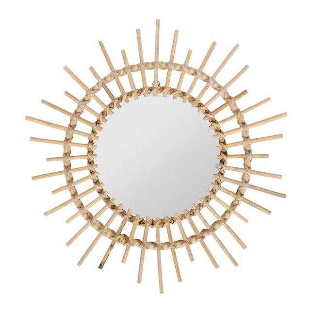 Espejo "Sol" de ratán D43cm - 31832