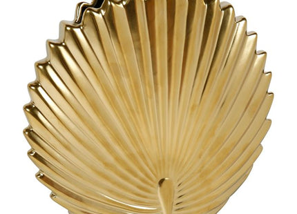 Jarrón de cerámica "Soleil" dorado A18cm - 34650