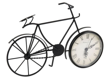 Reloj "Bicicleta" de metal negro - 34783