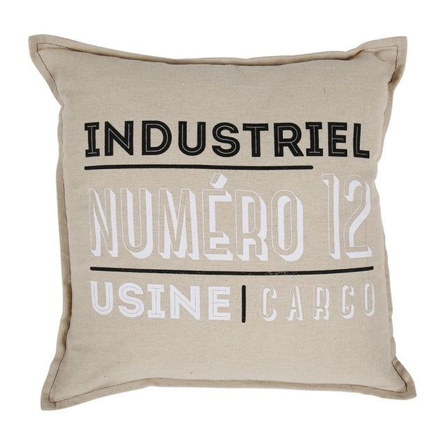 Almohada "Industriel" cuadrado 45x45cm - 34794