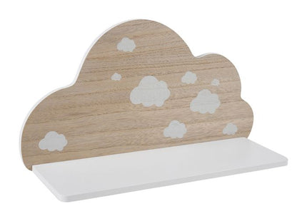 Estante infantil "Nube" de madera 40x21x13cm - 34878