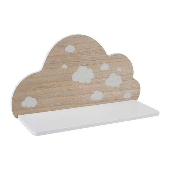 Estante infantil "Nube" de madera 40x21x13cm - 34878