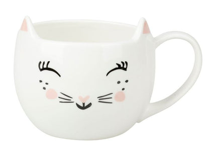 Taza de cerámica "Gato" de porcelana infantil - 34953