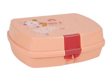 Pote de merienda "Gato" rosa - 34987