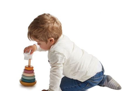 Juego sensorial "Pirámide" de madera - 35028