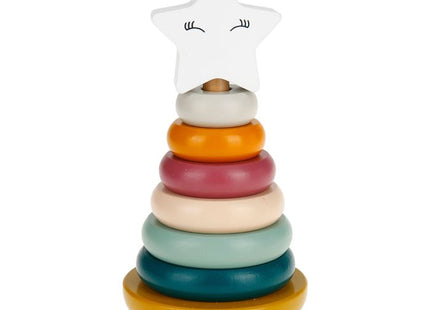 Juego sensorial "Pirámide" de madera - 35028