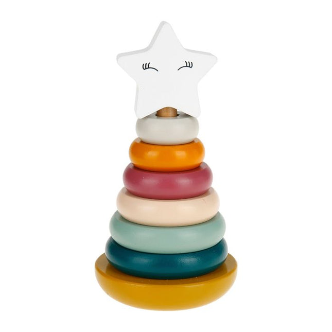 Juego sensorial "Pirámide" de madera - 35028