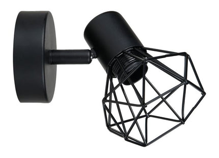 Aplique "Diamond" de metal negro 1 ABJ - 35377