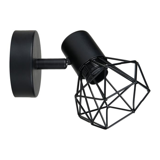 Aplique "Diamond" de metal negro 1 ABJ - 35377