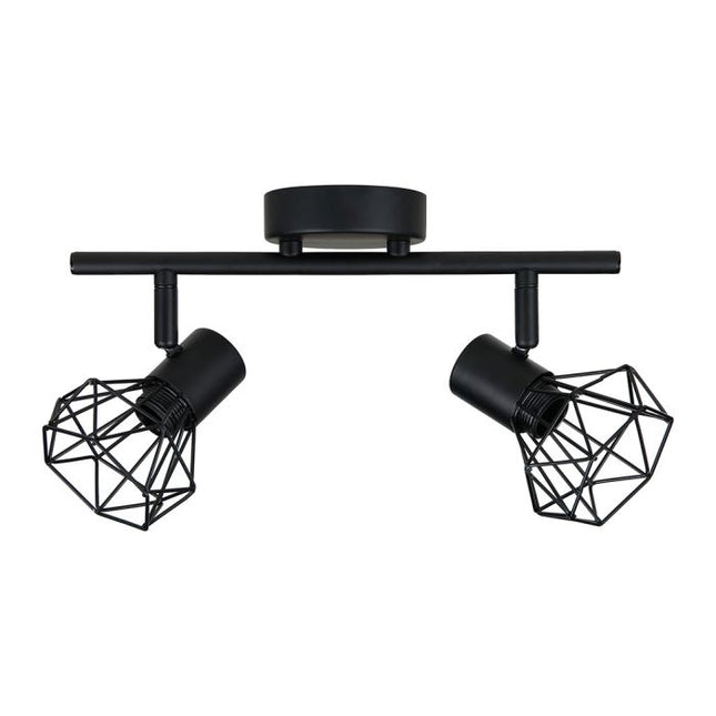 Aplique "Diamond" de metal negro 2 ABJ - 35378