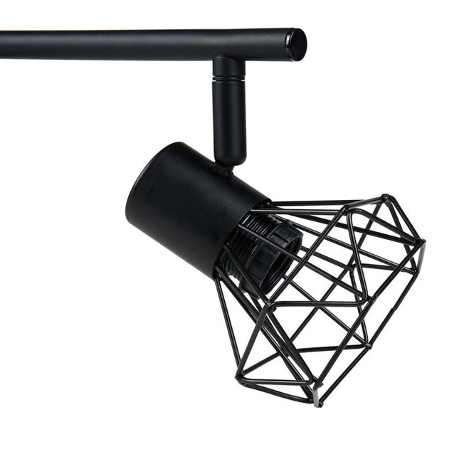 Aplique "Diamond" de metal negro 4 ABJ - 35379