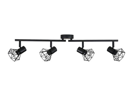 Aplique "Diamond" de metal negro 4 ABJ - 35379