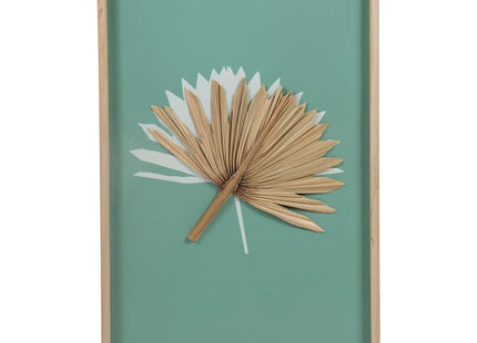 Deco pared con flores secas 40x60cm - 36102