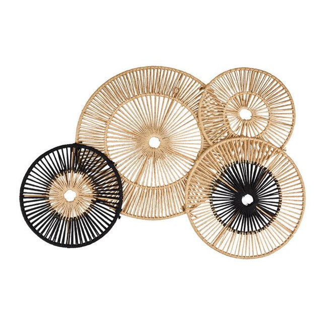 Deco pared "Ubud" 81x68cm - 36109