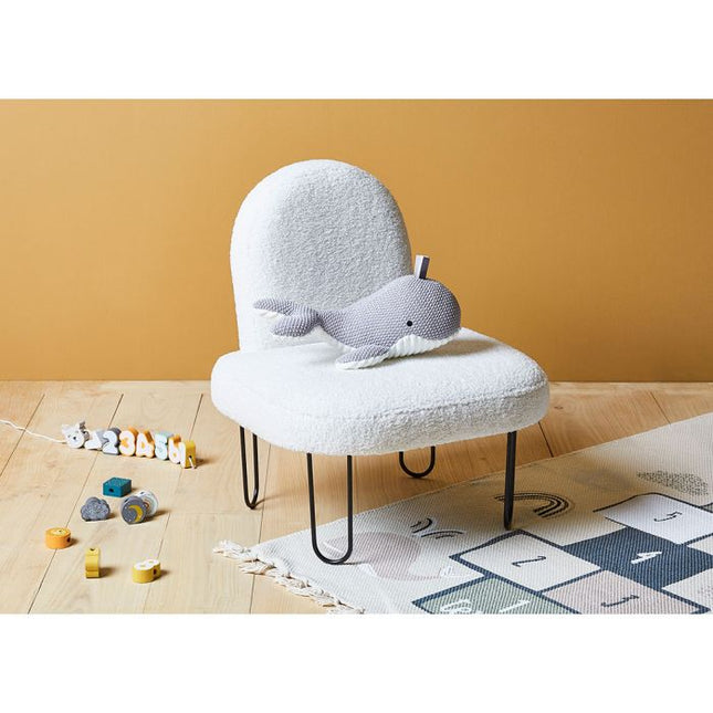 Sillón infantil "Augustin" blanco - 36244
