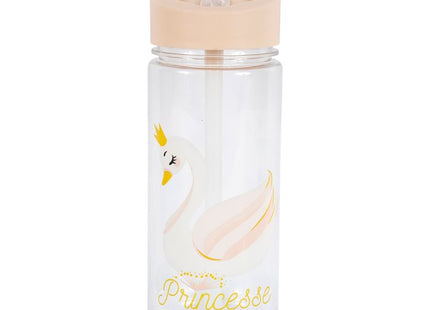 Termo de plástico infantil "Cisne" rosa - 36296