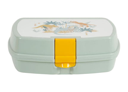 Pote de merienda "Dino" verde - 36299