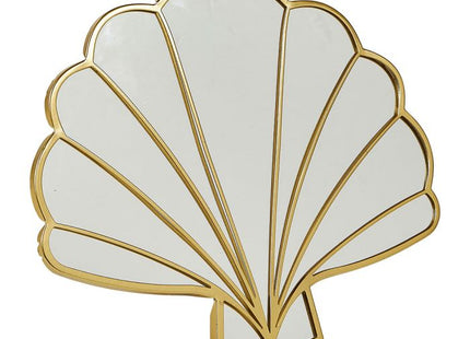 Espejo "Coquillaje" dorado - 36375