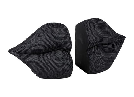 Sujeta libros "Lips" de resina y pedrería negra - 36414