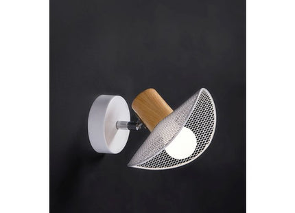 Aplique "Hyde" de metal blanco 1 ABJ  - 36704