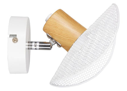 Aplique "Hyde" de metal blanco 1 ABJ  - 36704