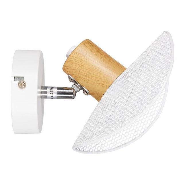 Aplique "Hyde" de metal blanco 1 ABJ  - 36704