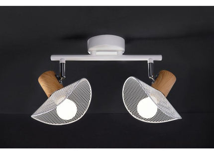 Aplique "Hyde" de metal blanco 2 ABJ  - 36724