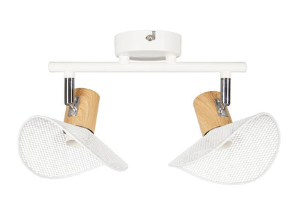 Aplique "Hyde" de metal blanco 2 ABJ  - 36724