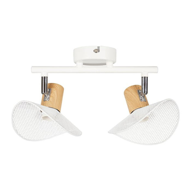 Aplique "Hyde" de metal blanco 2 ABJ  - 36724